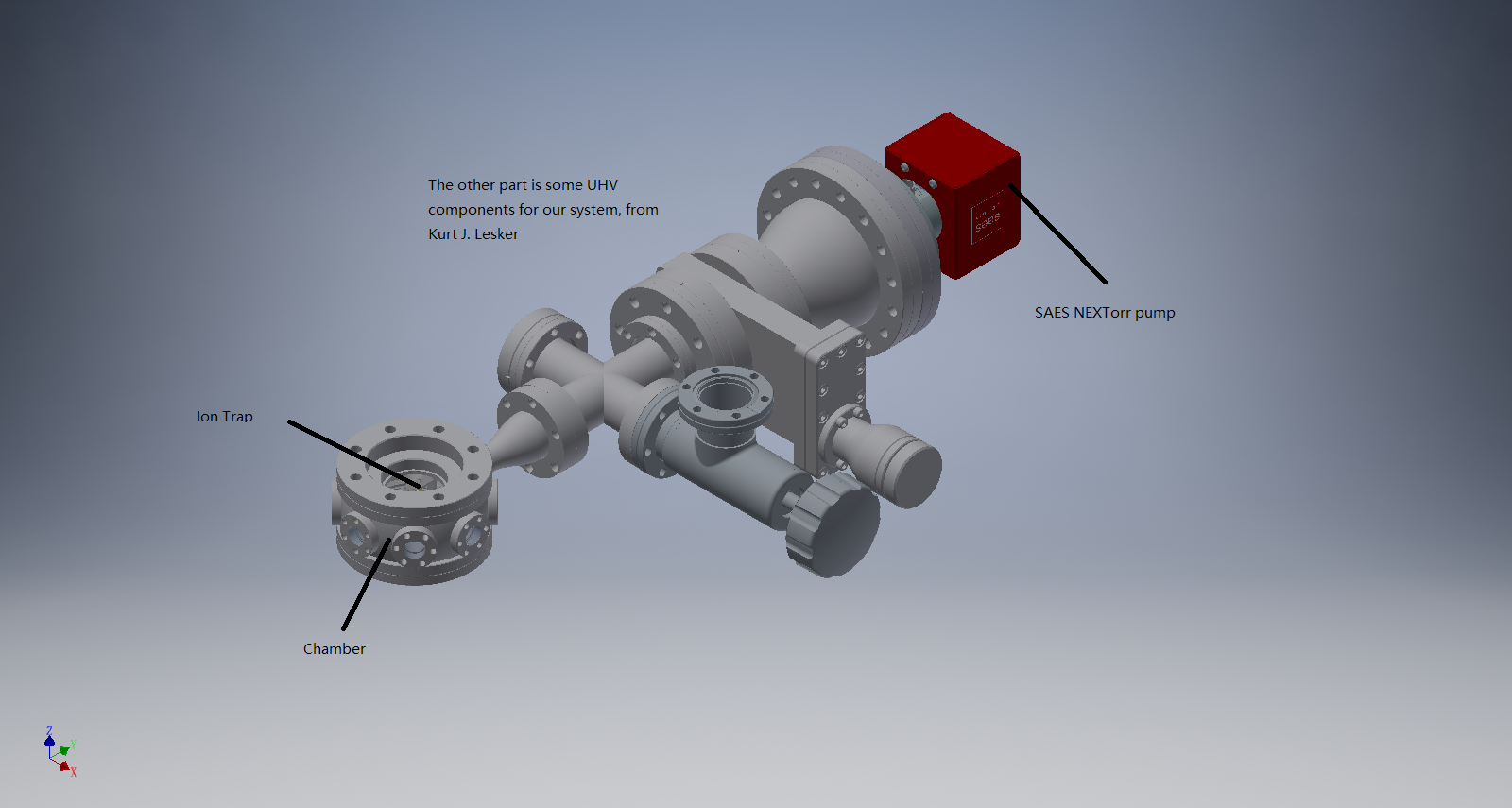 八角腔真空系统设计